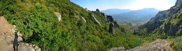 Vale Fantasma Pedra Península Crimeia — Fotografia de Stock