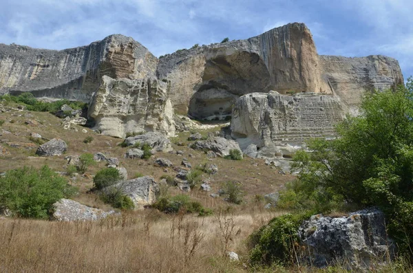 Cavernas Calcárias Península Crimeia — Fotografia de Stock