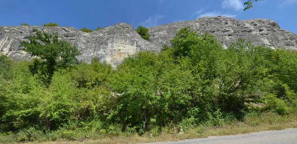 Grottes Calcaires Sur Péninsule Crimée — Photo