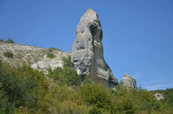 Grotte Calcaree Sulla Penisola Crimea — Foto Stock