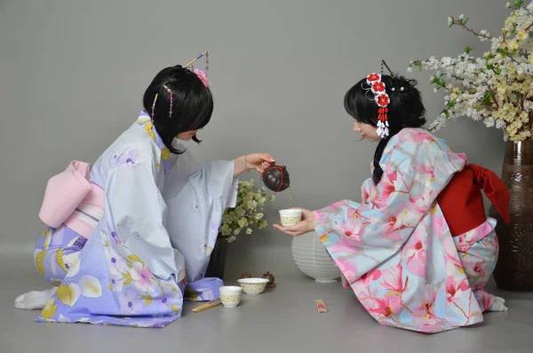 Tea ceremony in Japan — Stock Photo, Image