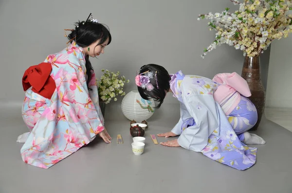 Ceremonia del té en Japón — Foto de Stock