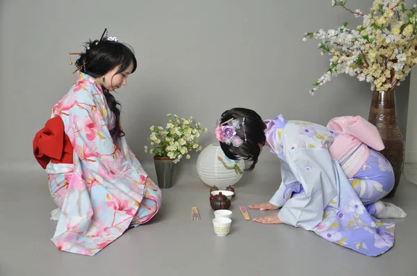 Ceremonia del té en Japón — Foto de Stock
