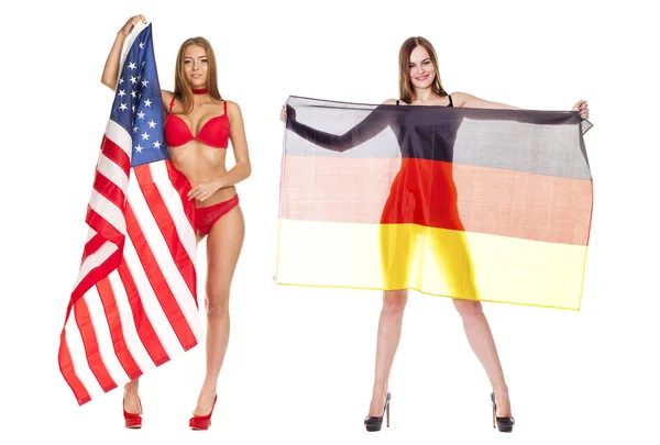 Germania e Stati Uniti d'America — Foto Stock