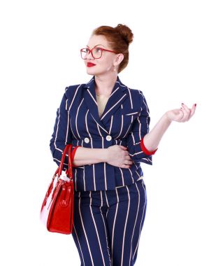 Şık orta yaşlı kadın 