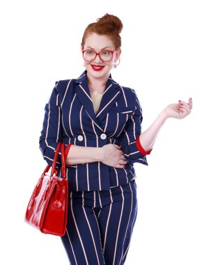 Şık orta yaşlı kadın 