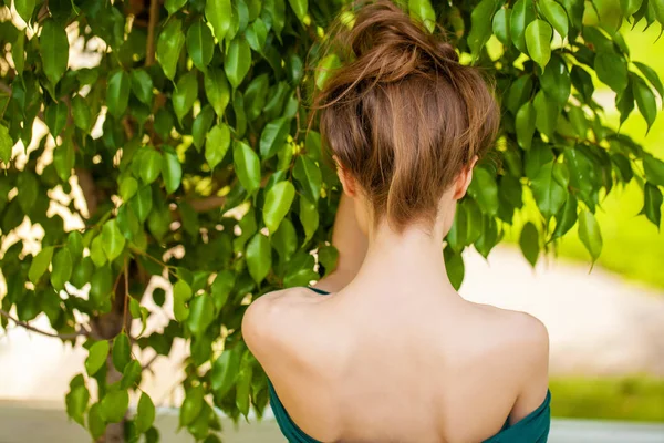 아름 다운 여성 어깨 — 스톡 사진