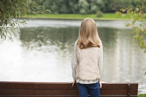 Modello di bellezza dei capelli — Foto Stock