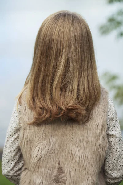 Modello di bellezza dei capelli — Foto Stock