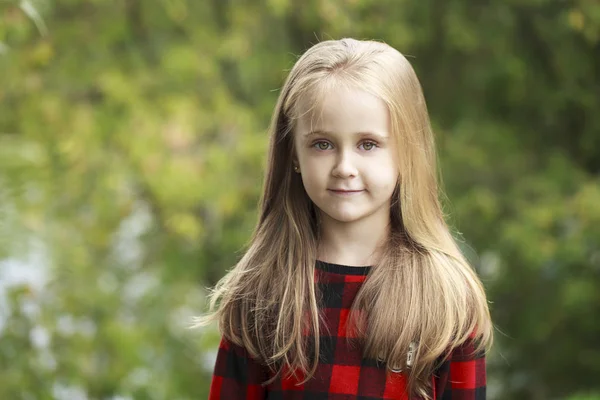 Retrato de una hermosa niña — Foto de Stock