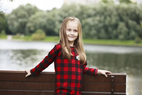 Retrato de una hermosa niña —  Fotos de Stock