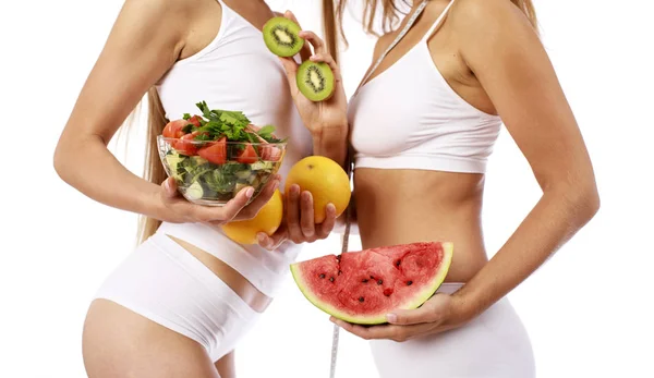 Frukt och grönsaker för en diet — Stockfoto