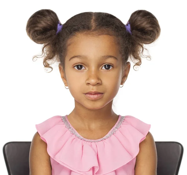 Küçük Afrikalı kız — Stok fotoğraf