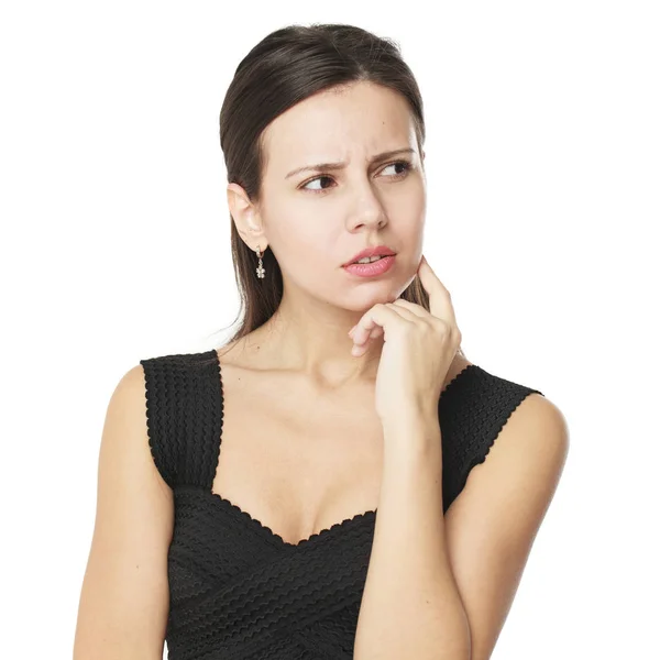 Thoughtful young woman — Stock Photo, Image