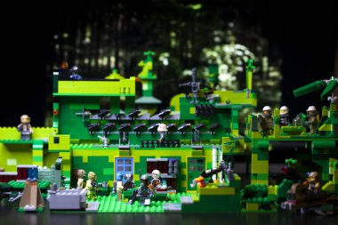 Rus, 03 Nisan 2018. Oluşturucu Lego Star Wars. Gizli