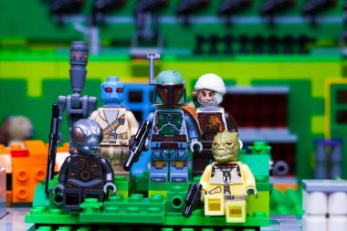 Rus, 03 Nisan 2018. Oluşturucu Lego Star Wars. 
