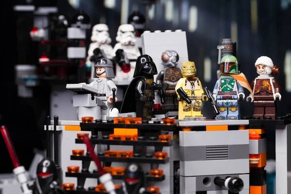 Rus, 03 Nisan 2018. Oluşturucu Lego Star Wars. Darth Vader