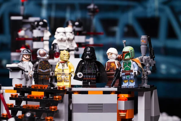 Rus, 03 Nisan 2018. Oluşturucu Lego Star Wars. Darth Vader