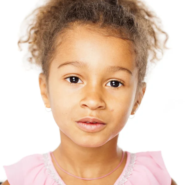 Happy African American Girl — Stock Photo, Image