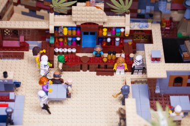 Rusya, 12 Nisan 2018. Oluşturucu Lego Star Wars. Bölüm IV, 