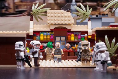 Rusya, 12 Nisan 2018. Oluşturucu Lego Star Wars. Bölüm IV, 