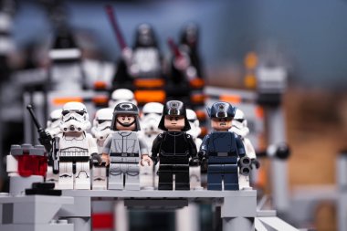 Rusya, 12 Nisan 2018. Oluşturucu Lego Star Wars. Bölüm IV, 