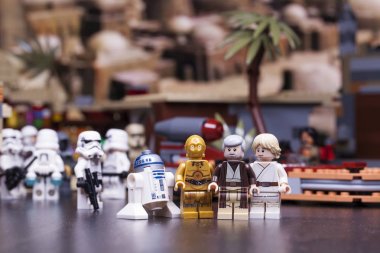 Rusya, 12 Nisan 2018. Oluşturucu Lego Star Wars. Bölüm IV, 