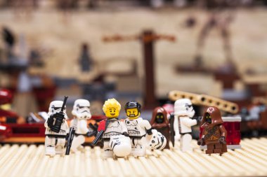 Rusya, 12 Nisan 2018. Oluşturucu Lego Star Wars. Bölüm IV, 