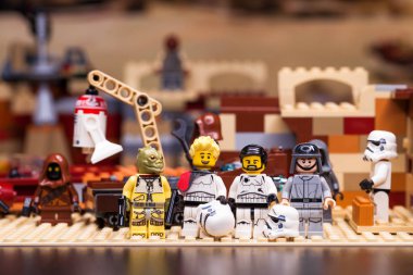 Rusya, 12 Nisan 2018. Oluşturucu Lego Star Wars. Bölüm IV, 