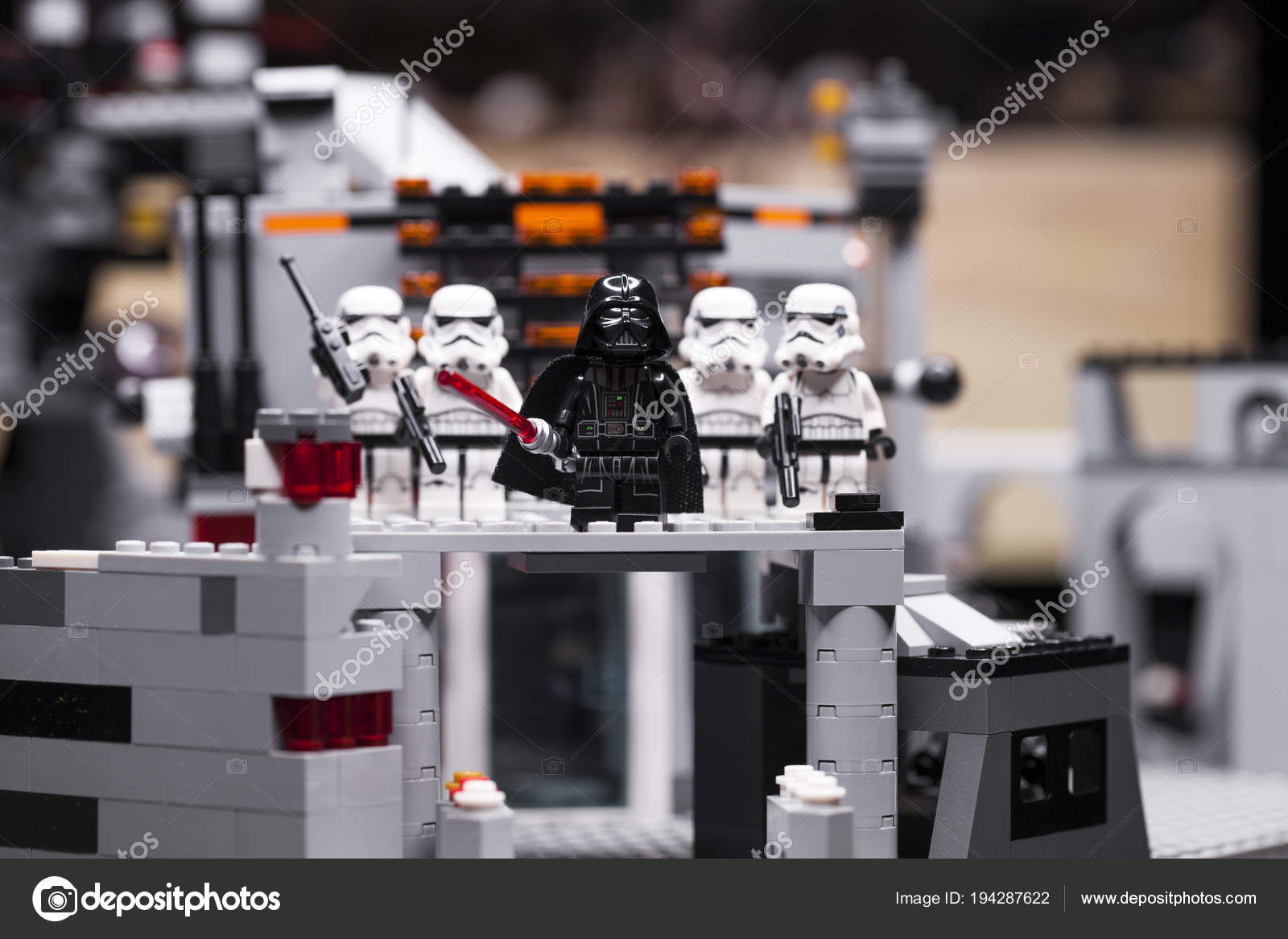 Darth Vader Lego Casco Soldado De Asalto Night Trooper (Casco