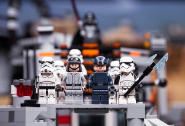 Rusya, 12 Nisan 2018. Oluşturucu Lego Star Wars. Bölüm IV, 