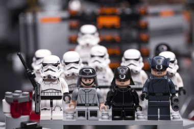 Rusya, 12 Nisan 2018. Oluşturucu Lego Star Wars. Bölüm IV, 