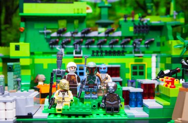 Rus, 03 Nisan 2018. Oluşturucu Lego Star Wars. 