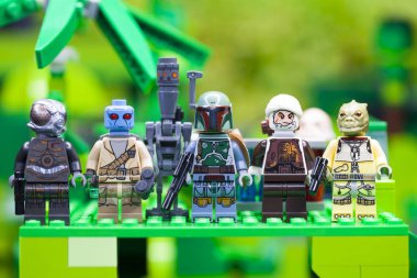 Rus, 03 Nisan 2018. Oluşturucu Lego Star Wars. 