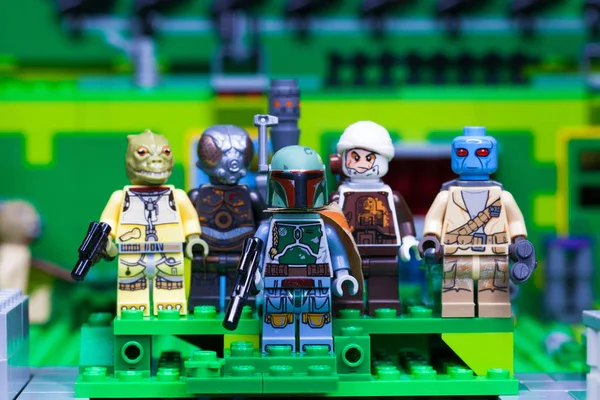 Ρωσιδα, 03 Απριλίου 2018. Κατασκευή Lego Star Wars. — Φωτογραφία Αρχείου