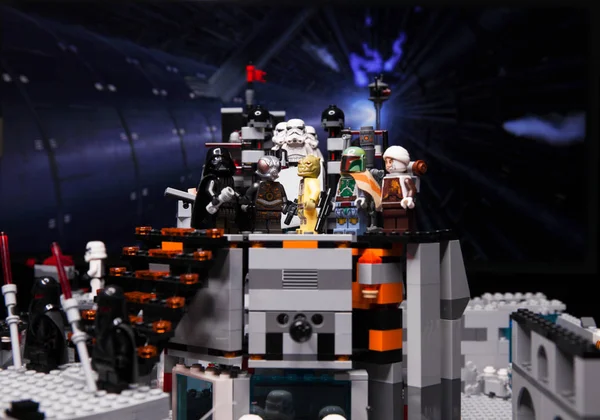 Rus, 03 Nisan 2018. Oluşturucu Lego Star Wars. Darth Vader