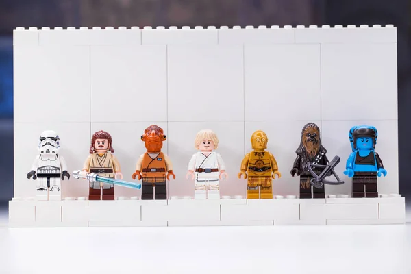 Russland, samara, dezember 18, 2019. konstrukteur lego star wars. Ich bin — Stockfoto