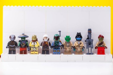 RUSSIAN, SAMARA, DECEMBER 18, 2019. Constructor Lego Star Wars. 
