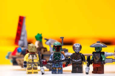 RUSSIAN, SAMARA, DECEMBER 18, 2019. Constructor Lego Star Wars. 