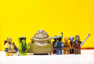 RUSSIAN, SAMARA, DECEMBER 18, 2019. Constructor Lego Star Wars. 