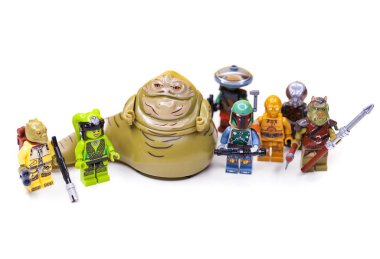 RUSSIAN, SAMARA, DECEMBER 18, 2019. Constructor Lego Star Wars. 