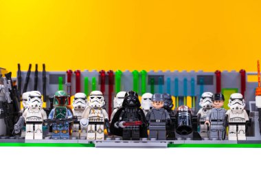 RUSSIA, SAMARA, DECEMBER 18, 2019. Constructor Lego Star Wars. O