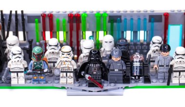 RUSSIA, SAMARA, DECEMBER 18, 2019. Constructor Lego Star Wars. O