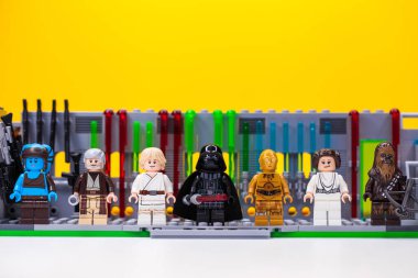 RUSSIA, SAMARA, DECEMBER 18, 2019. Constructor Lego Star Wars. S