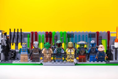 RUSSIAN, SAMARA, DECEMBER 18, 2019. Constructor Lego Star Wars. 