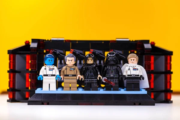 RÚSSIA, SAMARA, 18 DE DEZEMBRO DE 2019. Construtor Lego Star Wars. O — Fotografia de Stock