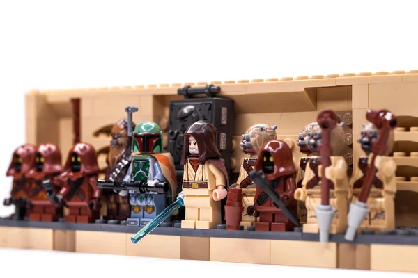 Rusia Samara Febrero 2020 Lego Minifigures Constructor Personajes Star Wars — Foto de Stock