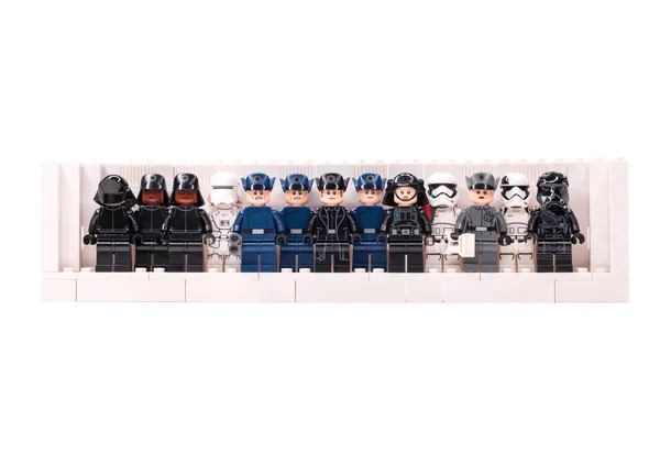 Rusland Samara Februari 2020 Lego Star Wars Minifigures Constructor Officieren — Stockfoto