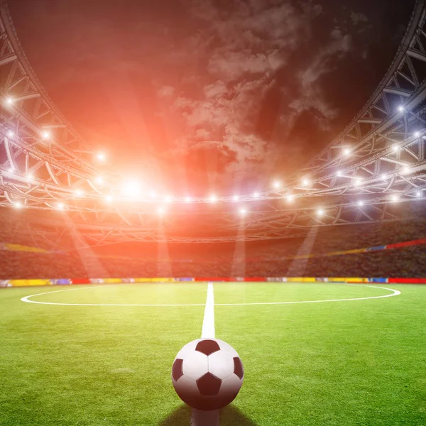 voetbalveld met licht — Stockfoto © jonson #19567541 voetbalveld met licht — Stockfoto © jonson #19567541