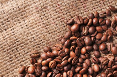 Kahverengi kahve çekirdeği